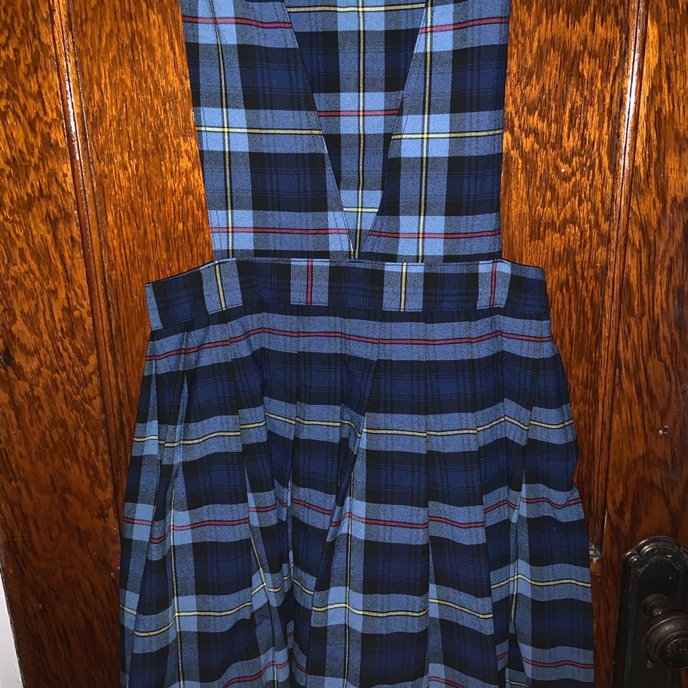 Vintage Plaid School Dress